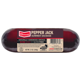 Klement's Summer Sausages - Pepper Jack 12 oz.